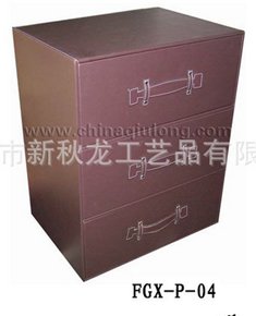 供应皮革包装盒 优质皮革工艺品
